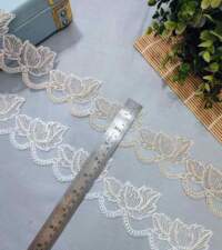 Leafy Scallops Design Turkish Cord Lace No 976bc