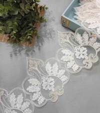 Floral Spade Turkish Cord Lace No 950a
