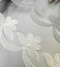 Simple Floral Scallops Turkish Cord Lace No 955a