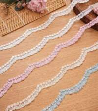 Broad Scallops Corded Edging Lace No 959