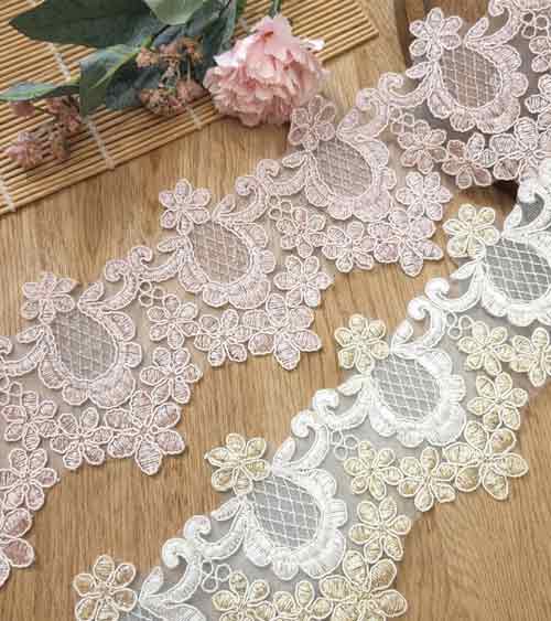 Floral Vintage Cord Lace No 962