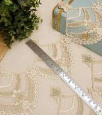 Bejewelled Look Cord Lace No 978c