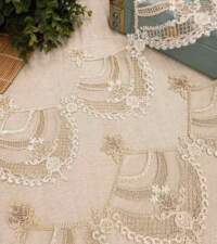 Bejewelled Look Cord Lace No 978a