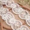 Floral Scallops Border Cord Lace No 965