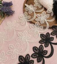 Floral Scallops Cord Lace No 982b