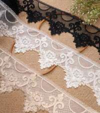 Floral Statement Border Cord Lace No 963