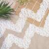 Chevron Chic Guipure Lace No 992