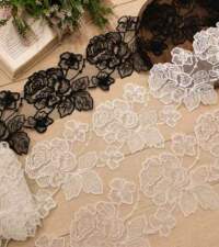 Cutwork Rose Turkish Cord Lace No 106