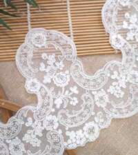 Victorian Intricacies Corded Net Lace No 988c