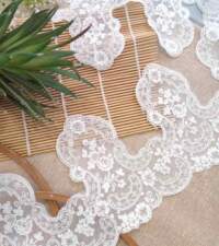 Victorian Intricacies Corded Net Lace No 988