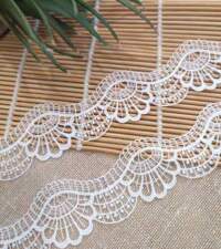 Wavy Scallops Venise Guipure Lace No 986
