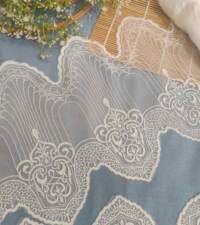Vintage Statement Net Lace No 115a