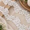 Floral Cutwork With Cord Outline Guipure Lace No 128