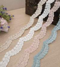 Floral Scallops Edging Cord Lace No 119