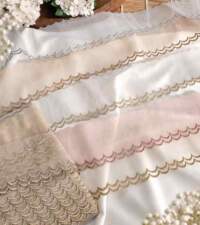 Metallic Edging On Organza 3 Lace No 126