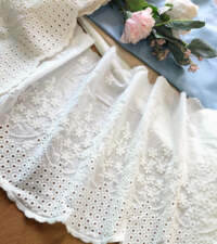 Statement Hakoba With 3D Florals Lace No 161a