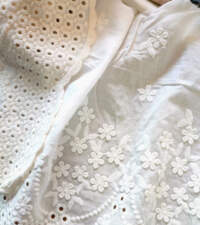 Statement Hakoba With 3D Florals Lace No 161b