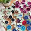 Rose Buttis Handwork Appliques Item No 136