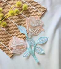 Handwork Floral Appliques No 147