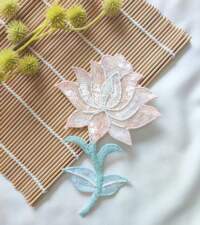 Handwork Floral Appliques No 145