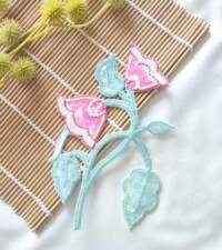 Handwork Floral Appliques No 140