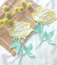 Handwork Floral Appliques No 142