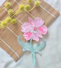 Handwork Floral Appliques No 139