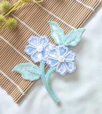 Handwork Floral Appliques No 137