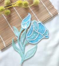 Handwork Floral Appliques No 150