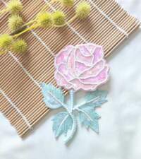 Handwork Floral Appliques No 151